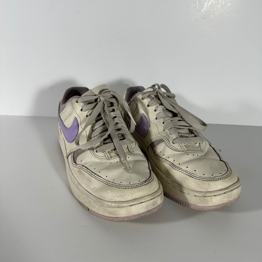 Nike Gamma Force Sail Oxygen Purple Low Top Sneakers DX9176-110 Womens 7.5 - Picture 2 of 11